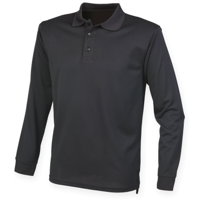 Men's Coolplus® Long-Sleeved Polo Shirt